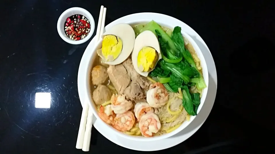 Homemade Prawn noodles|jorccyさん