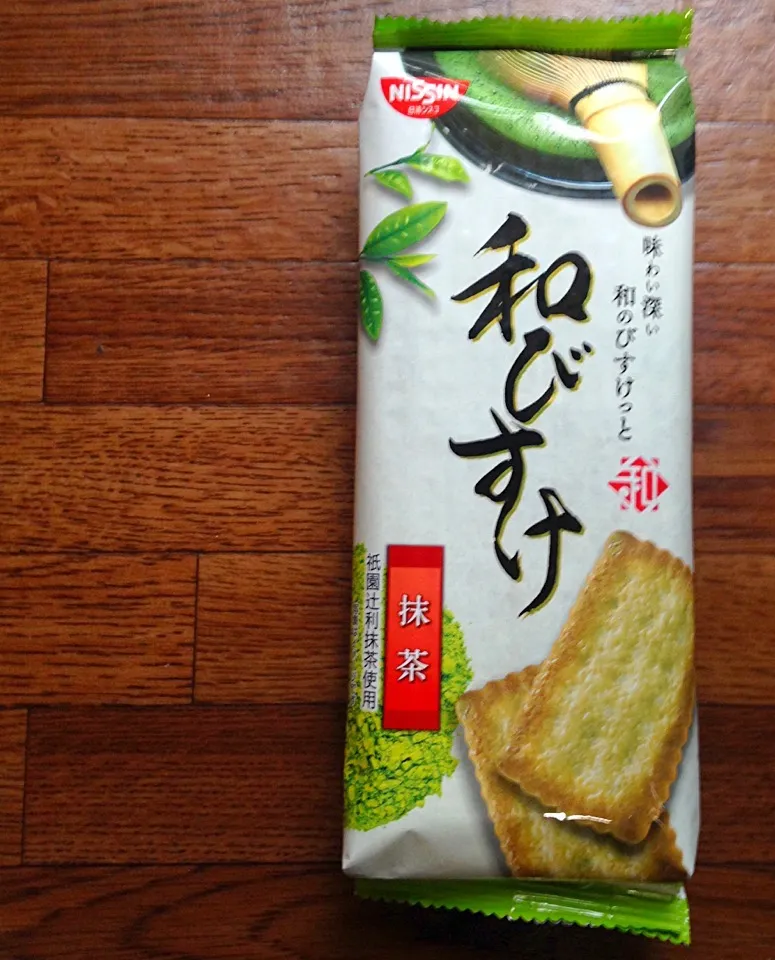 発見！抹茶もあった｢和びすけ｣祇園辻利の抹茶使用(^^)  ココナッツサブレ変幻自在ʕʘ̅͜ʘ̅ʔ|ぽんたさん