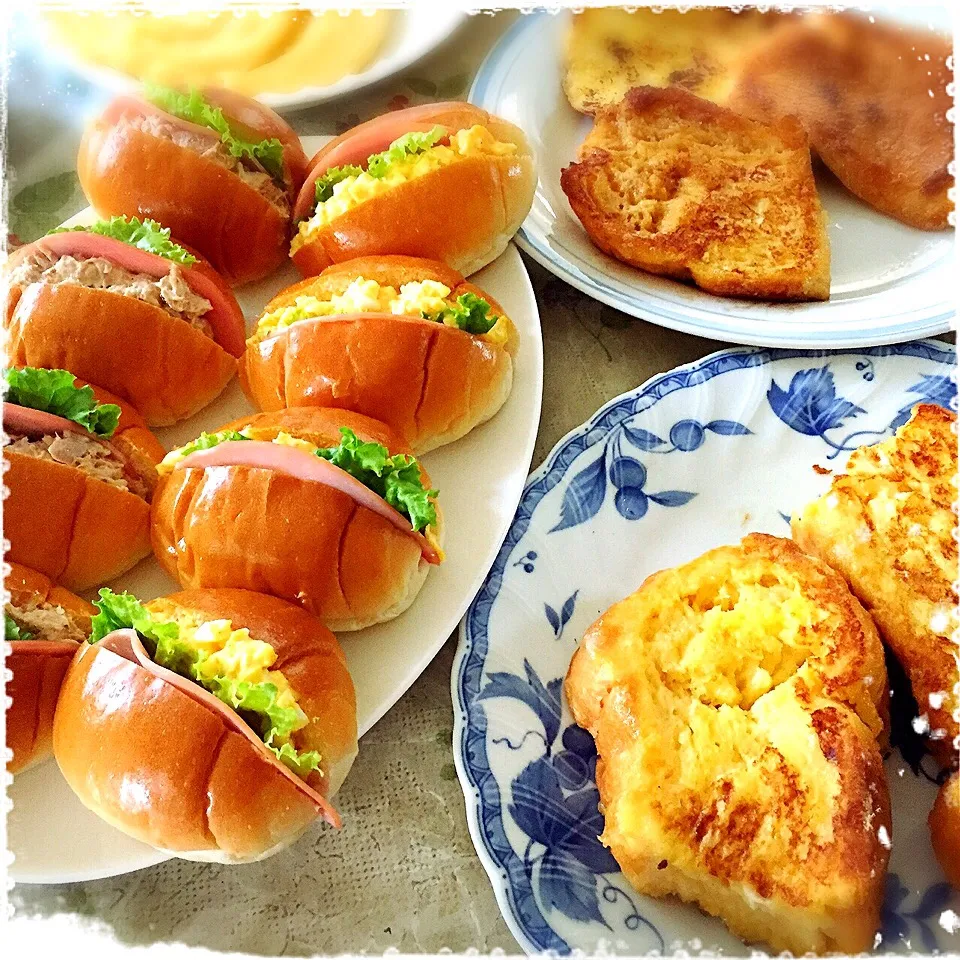 パパが作ってくれた昼ご飯😊|Makikoさん