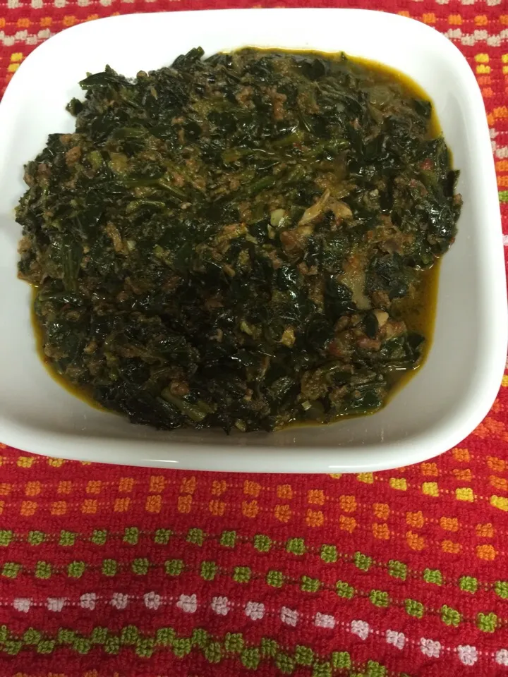 Chopped Spinach Soup|Olga Egwuaguさん