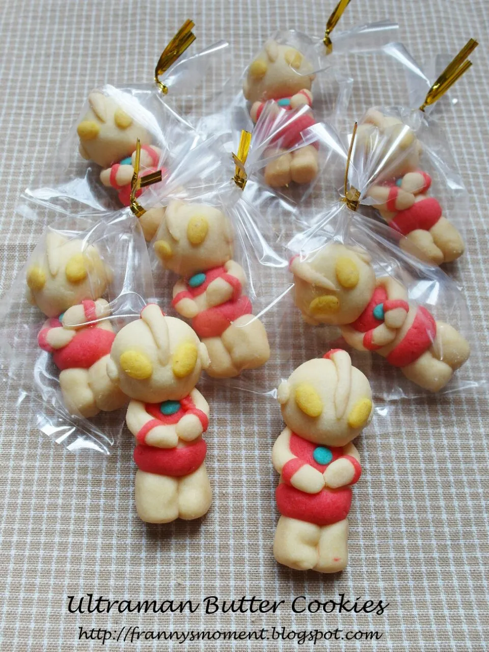 Homemade ultraman butter cookies|Frannyさん