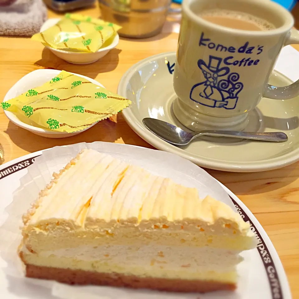 太陽のモンブランとカフェオーレ|りんごっちさん