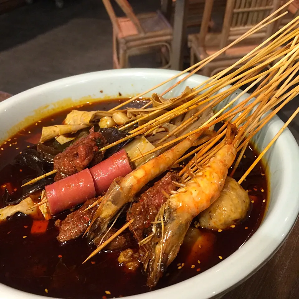 香香辣辣串串串😋😋😋😋|Guさん