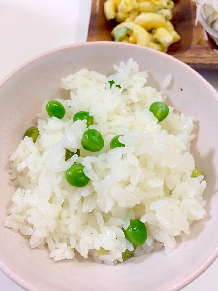 Snapdishの料理写真:豆ごはん|のんさん