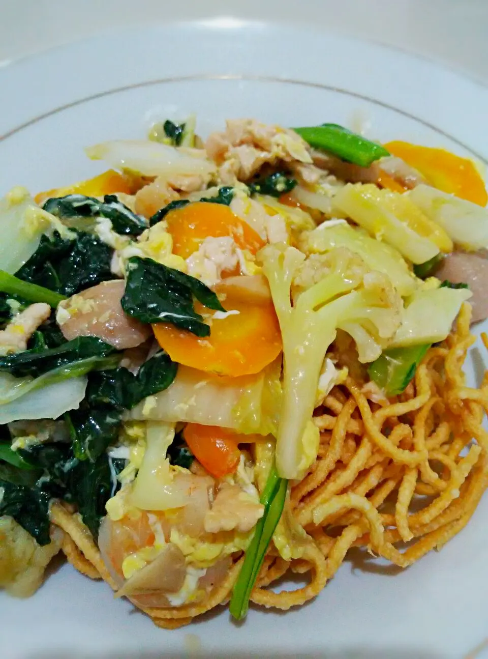 Snapdishの料理写真:I fu mie by Mie Tasik Bogor|Stella Fitriani Adijuwanaさん