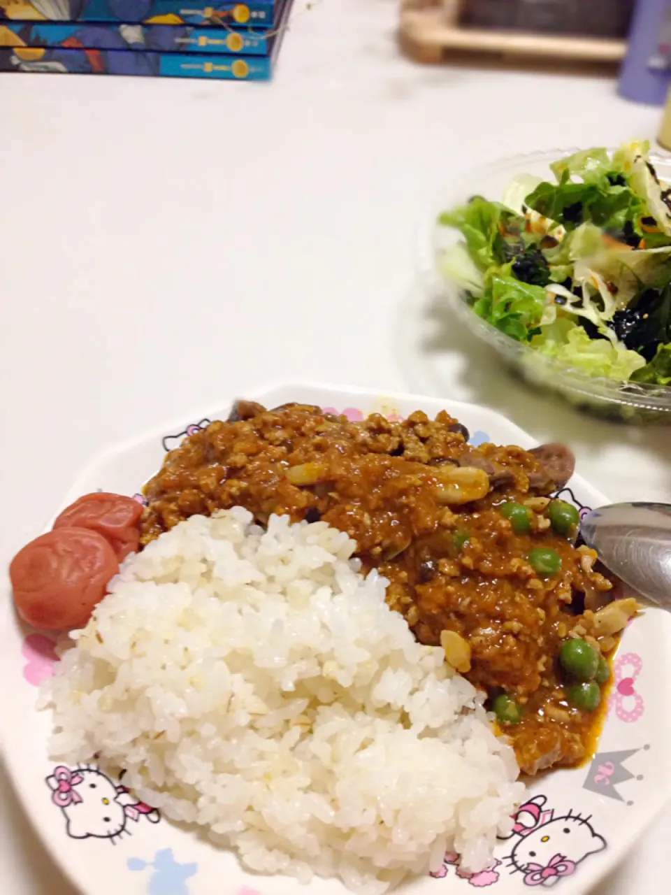 今夜もキーマカレーアンド何故か梅干し（≧∇≦）|inday Gonzalesさん