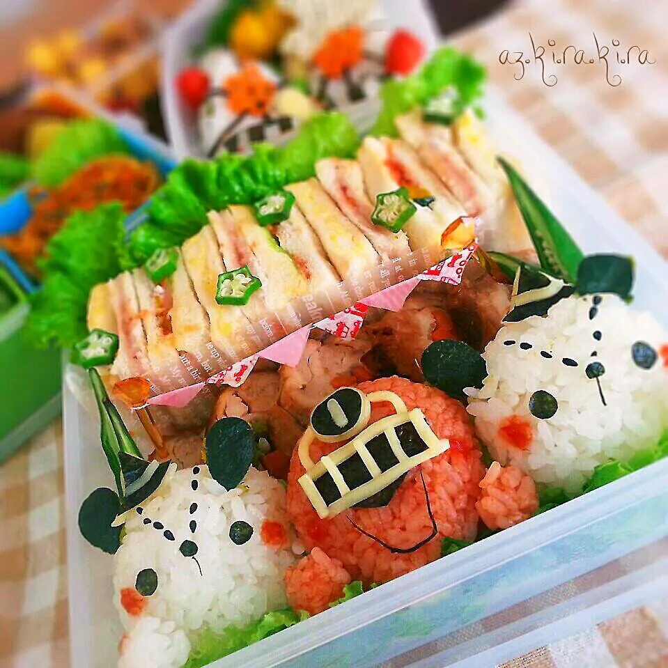 picnic lunch box♡2014秋|az.さん