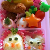 Snapdishの料理写真:動物キャラ弁|ゆきさん