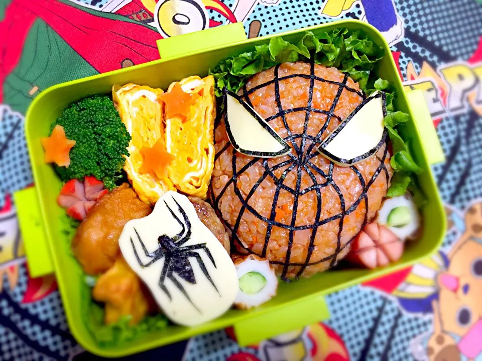 スパイダーマン弁当🍴|yummyさん