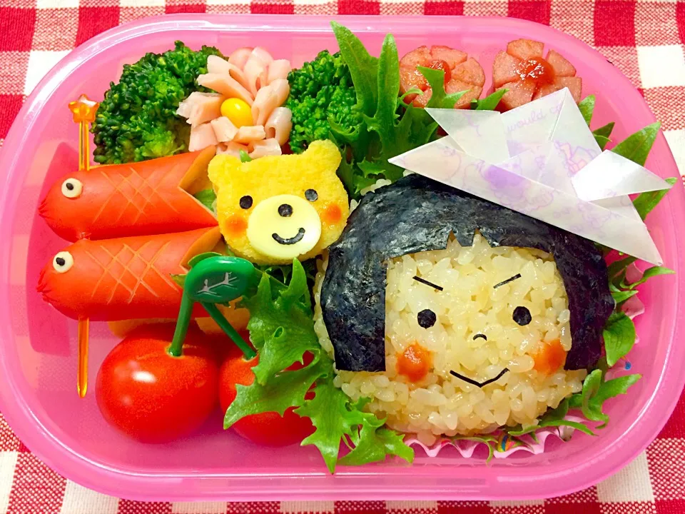 こどもの日🎏金太郎弁当◡̈⋆|Shiro¨̮⑅さん