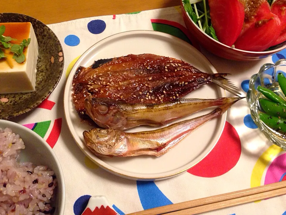 Pescatorian dinner :)|mさん