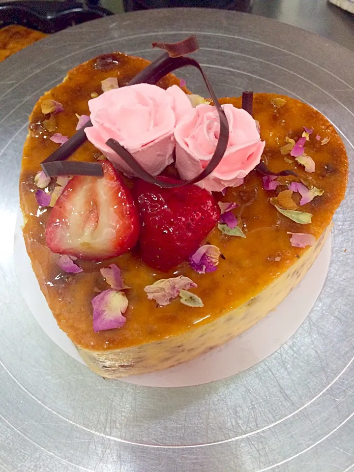 Rose Cheese Cake for Mother's Day|willklhさん