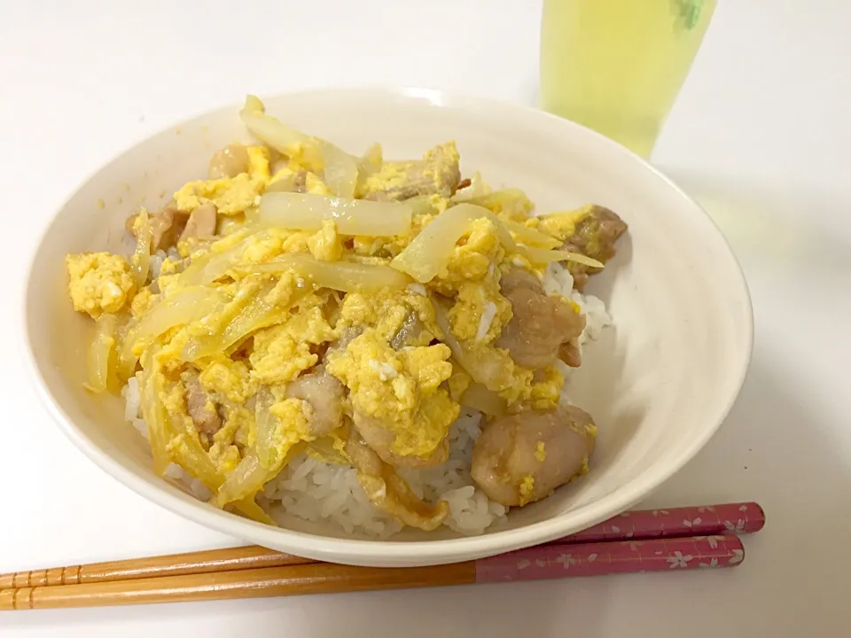 親子丼！|ぽんでさん