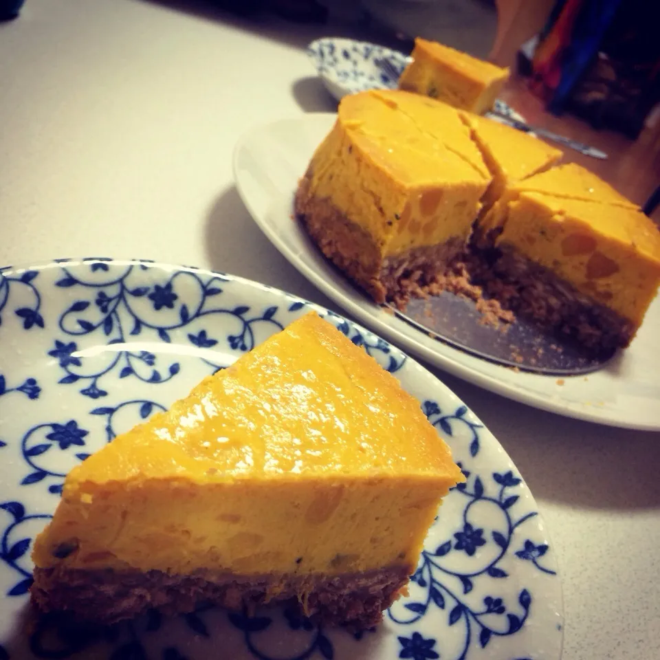 Snapdishの料理写真:かぼちゃケーキ|Aiさん