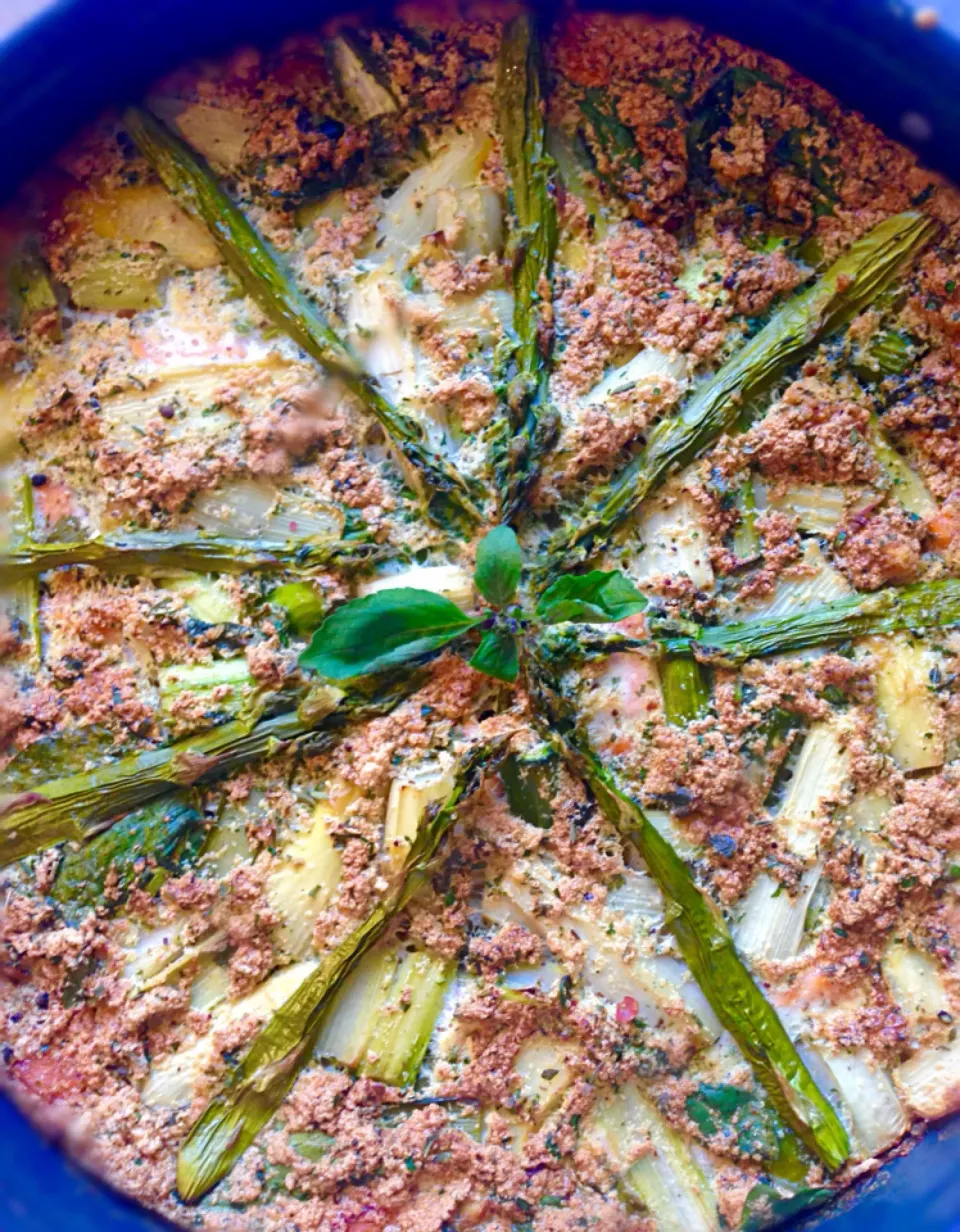 Asparagus and salmon Quiche|Aliceさん