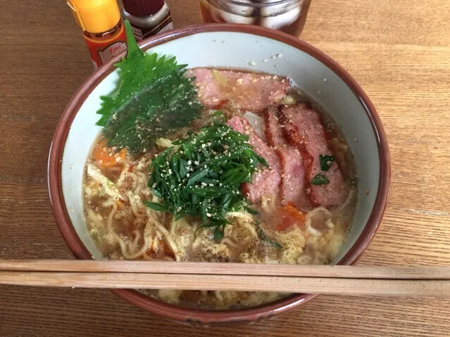 マルちゃん正麺🍜、醤油味❗️꒰✩'ω`ૢ✩꒱✨|サソリさん