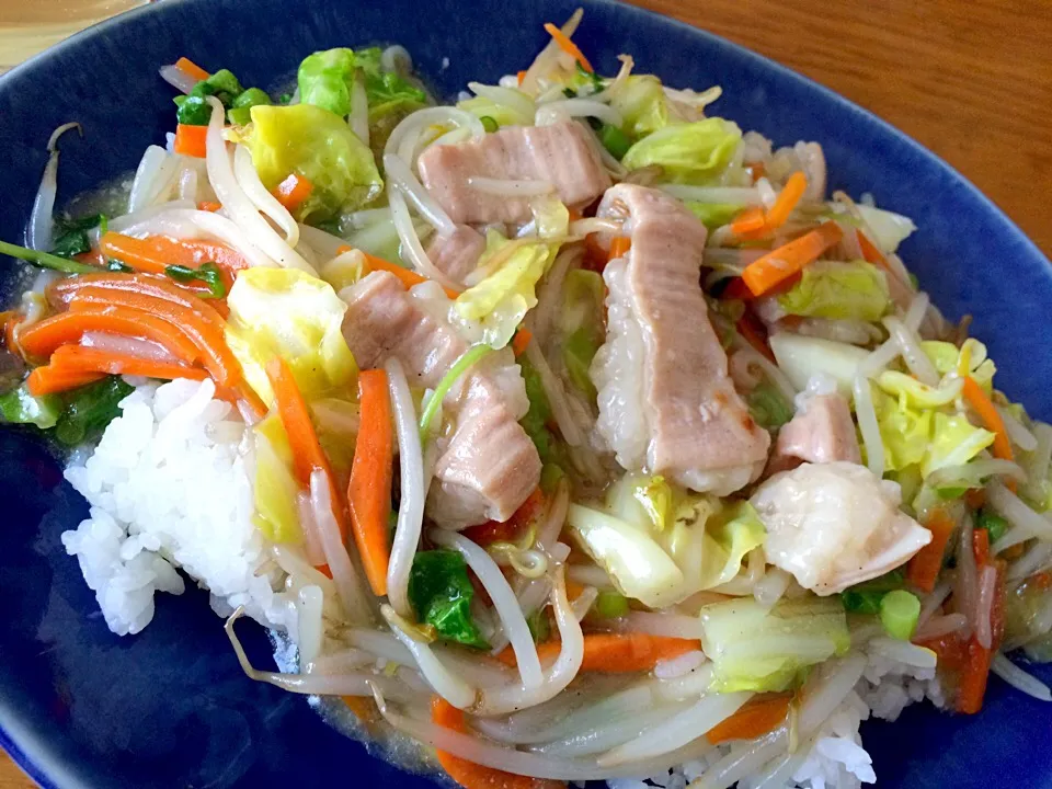 Snapdishの料理写真:五目あんかけ飯|風流料理人さん