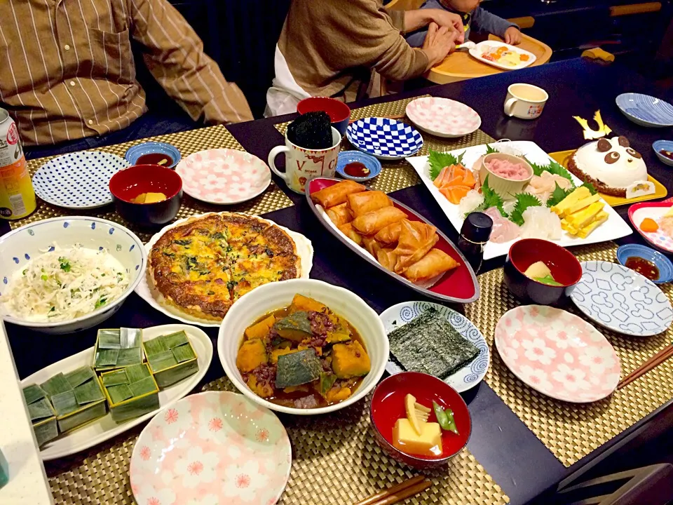 Snapdishの料理写真:こどもの日のお祝い|mayuiroshuさん