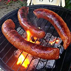 My Friend Cheered Me Up With My Favorite #BBQ Sausage We Cook with Smoke 😄😄#Pork #Lunch #MainDish|Alisha GodsglamGirl Matthewsさん