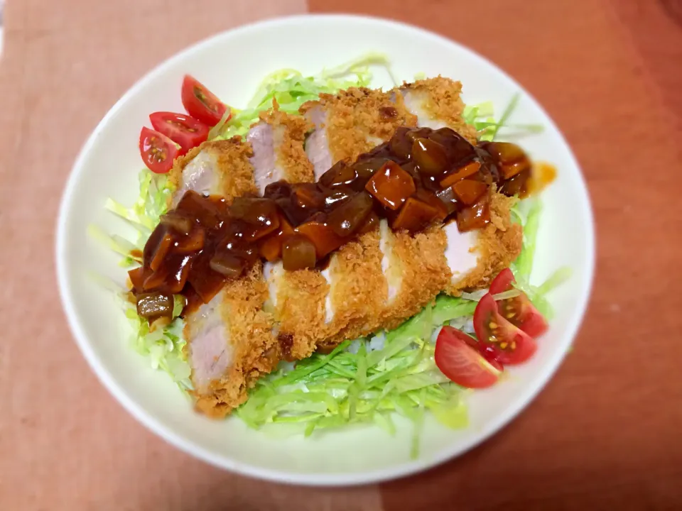 デミカツ丼|おはなちゃん＊さん