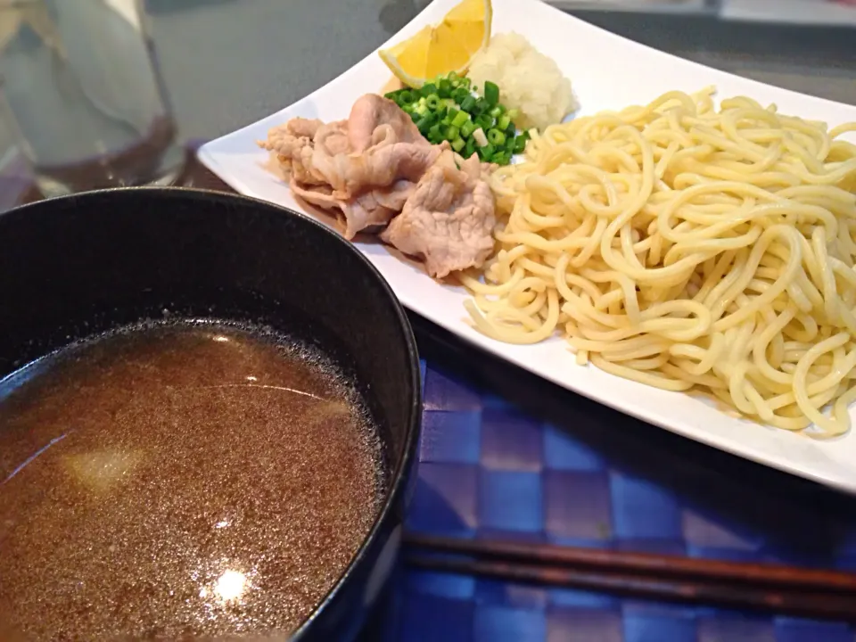 簡単!!魚介類系つけ麺！|フジハラさん