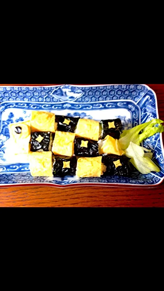 鯉のぼりをイメージした海苔巻きアート⁈（≧∇≦）|Kazue🍀さん