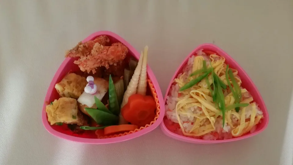 Snapdishの料理写真:今日のお弁当|あーるさん