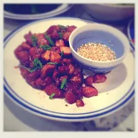 Crispy Caramelised Pork Belly with Vietnamese inspired Dipping sauce|moonbunnyさん