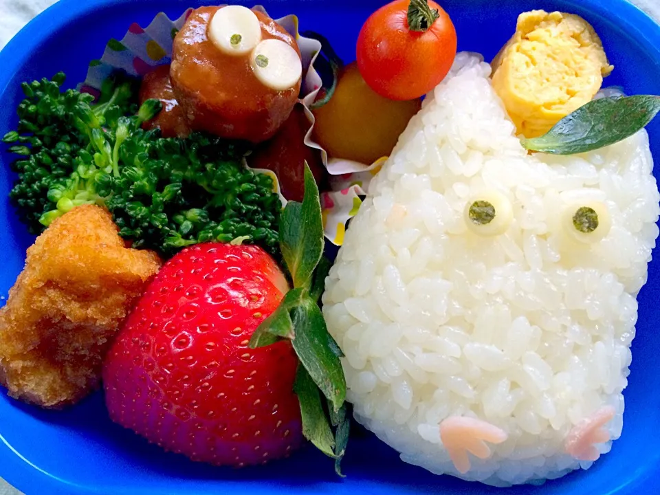 Lunch box☆My Neighbor Little totoro&&soot sprite☆ﾁﾋﾞﾄﾄﾛ&まっくろくろすけ|🌈Ami🍻さん