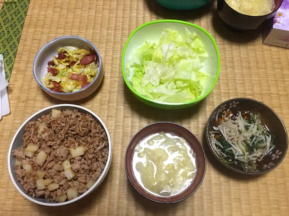 長芋そぼろ丼etc|373さん