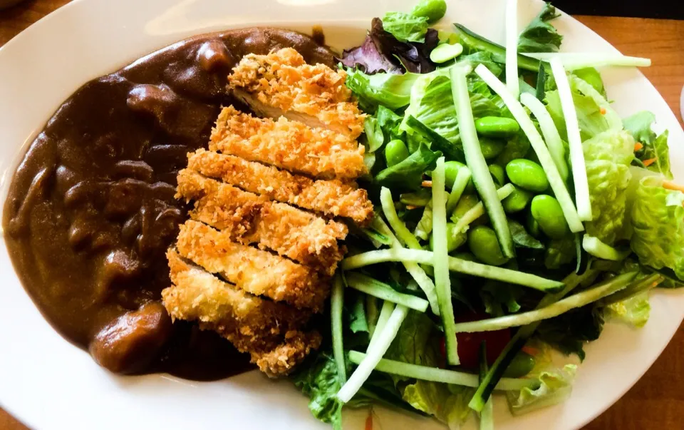 Chicken Katsu Curry with Salad from Teri House|sooprcoolchicaさん