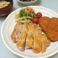 手抜きだけど満腹〜な晩ごはん。|めるぴさん