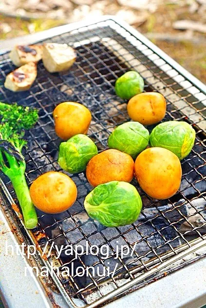 BBQでお野菜グリーンが清々しい|ひこまるさん