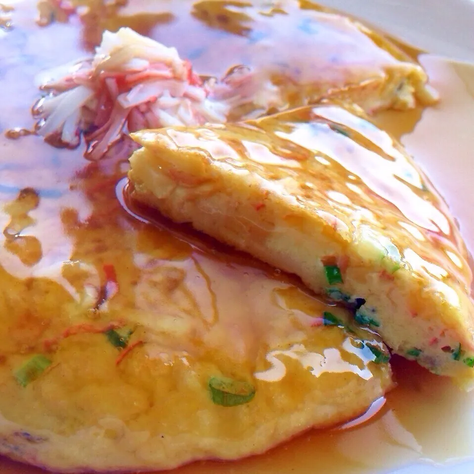 はんぺんでフワフワ♡カニカマdeかに玉|優雨【ゆぅ】@ HMH所属さん