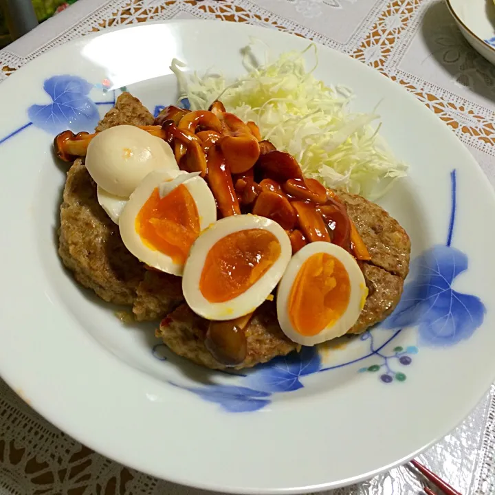 たまごハンバーグ|しらすさん