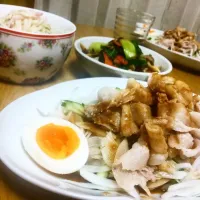 Snapdishの料理写真:冷しゃぶ麺＊|ゆいさん