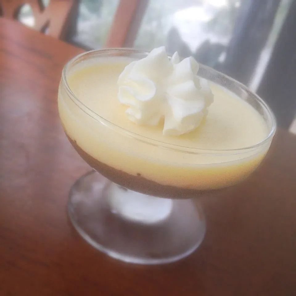 Snapdishの料理写真:Blanc et Mille Mousse au Chocolat|Anna🍎さん