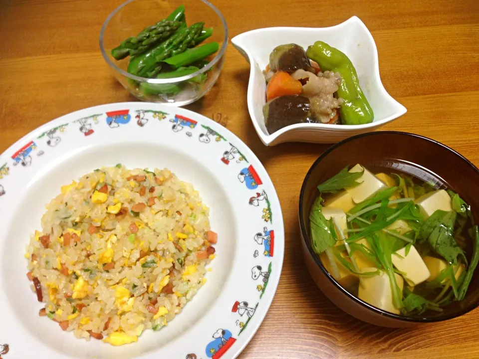 Snapdishの料理写真:今日の晩ご飯|fuwafuwaさん