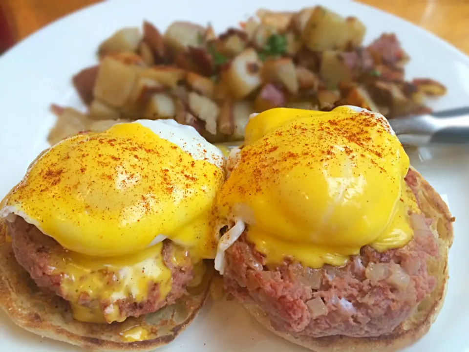 Corned Beef Hash Benedict|Junya Tanakaさん