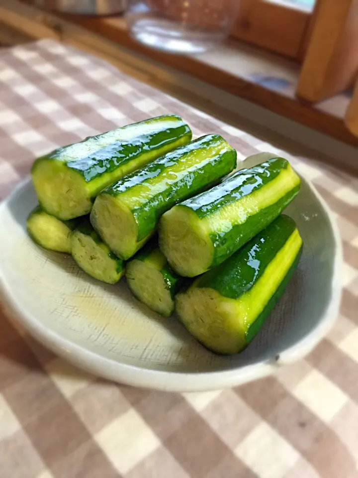 徳之島トトロンヌさんの料理 何本でも食べられちゃう！？きゅうり串|Sachiyo Tanakaさん