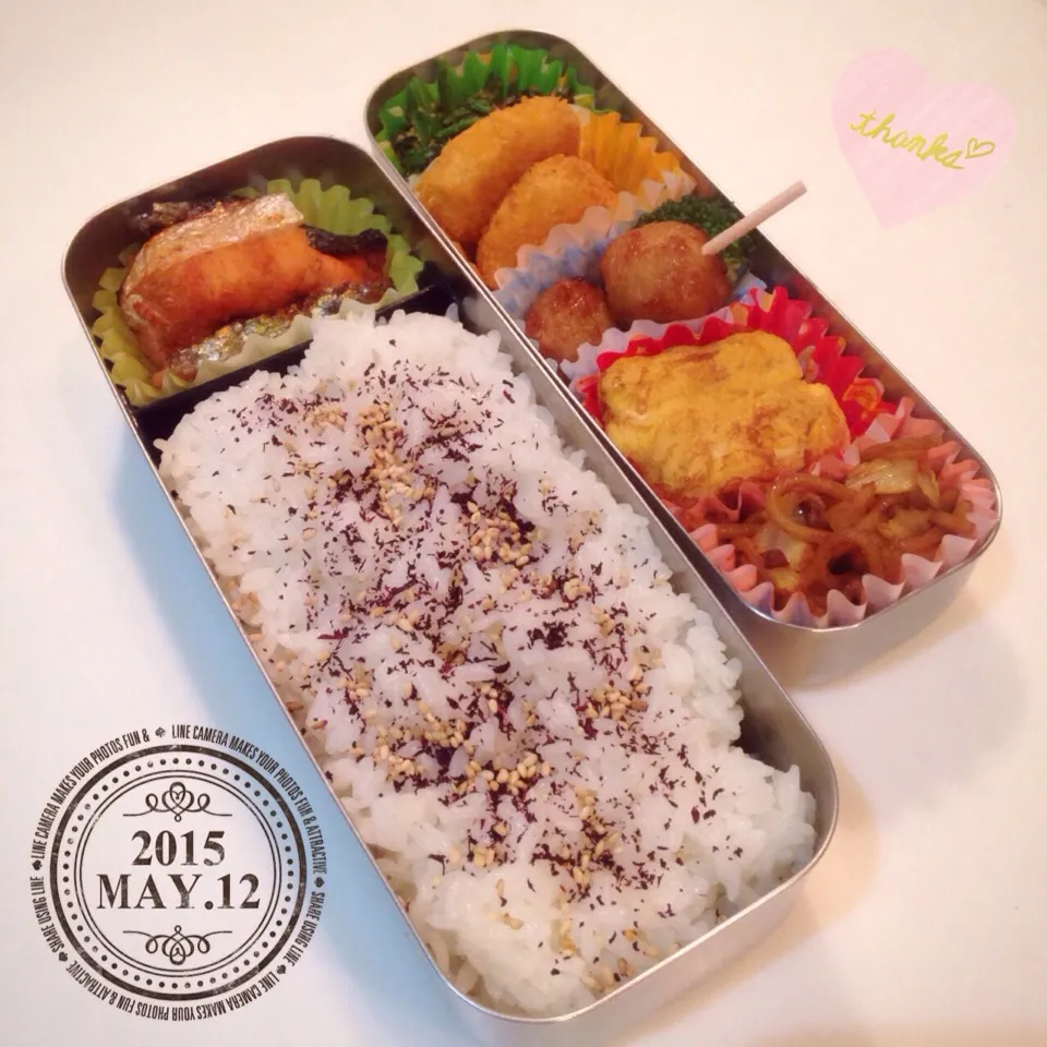 主人のシンプルお弁当❤︎|Makinsさん