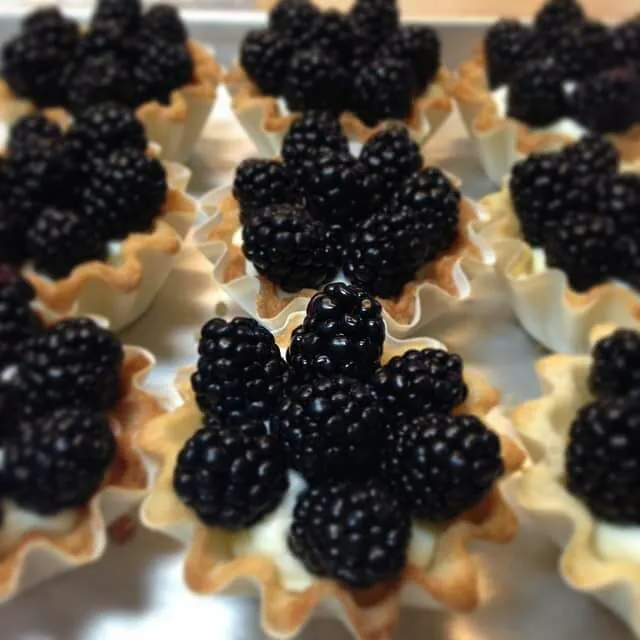 Blackberry lemon cream cupcake|CHUENCHAIさん