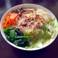 Snapdishの料理写真:十六穀米のスープご飯|Nanae Kimuraさん