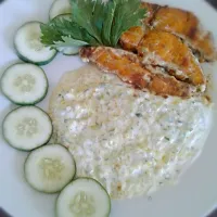 Spiced Fish with Cucumber Yougart Sauce|Alyanna Glea Navarro Penecitos-Realさん