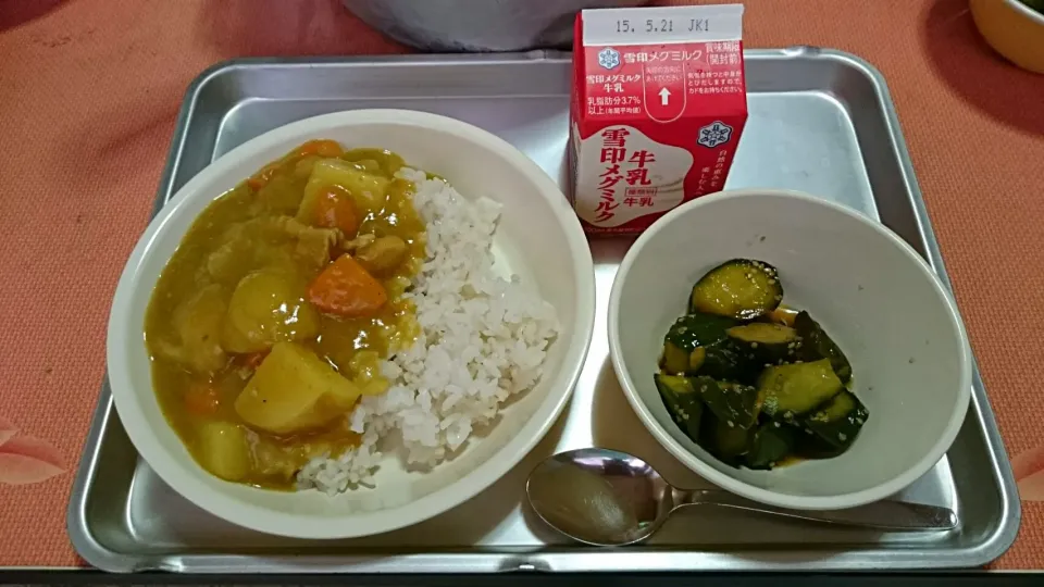 Snapdishの料理写真:今日の給食(5/12)|えっちゃんさん