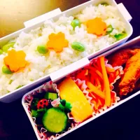 Snapdishの料理写真:娘ちゃん弁当（≧∇≦）|cocoaさん