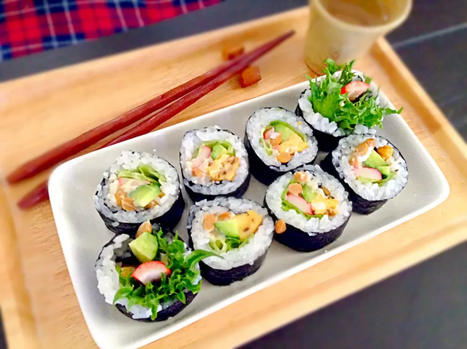 今日のお昼ご飯です。のり巻きを作りました〜（＾_＾）|keroさん