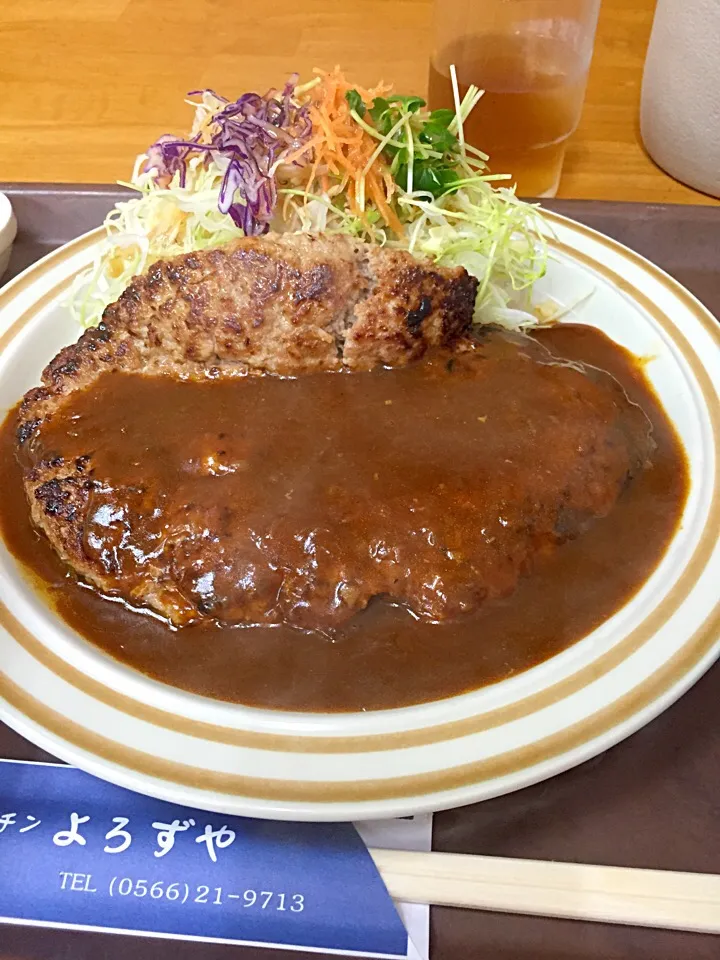 ジャンボハンバーグ定食|あつしさん