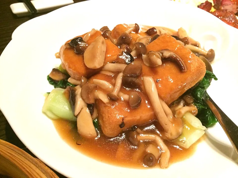 Braised spinach tofu@ Imperial Treasure  Super Peking Duck|Ong Sor Fernさん