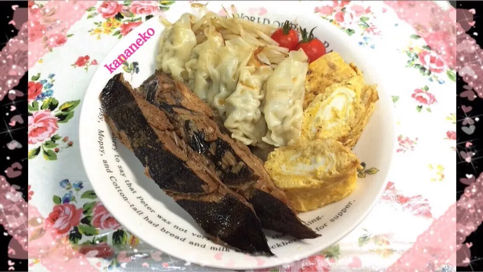 今夜の夕食！ 玉子焼きは「ほたて貝柱」入りです（≧∇≦）  (2015.05.12,18:51)|かなさん